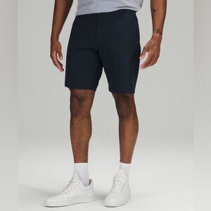 LULULEMON Commission Classic-Fit Chino Short 9" *Warpstreme Navy Blue Sz 32